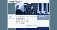 Desktop Screenshot of gallitanooconnor.com